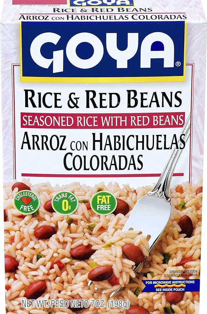 Arroz con Habichuelas Coloradas Goya (8oz)