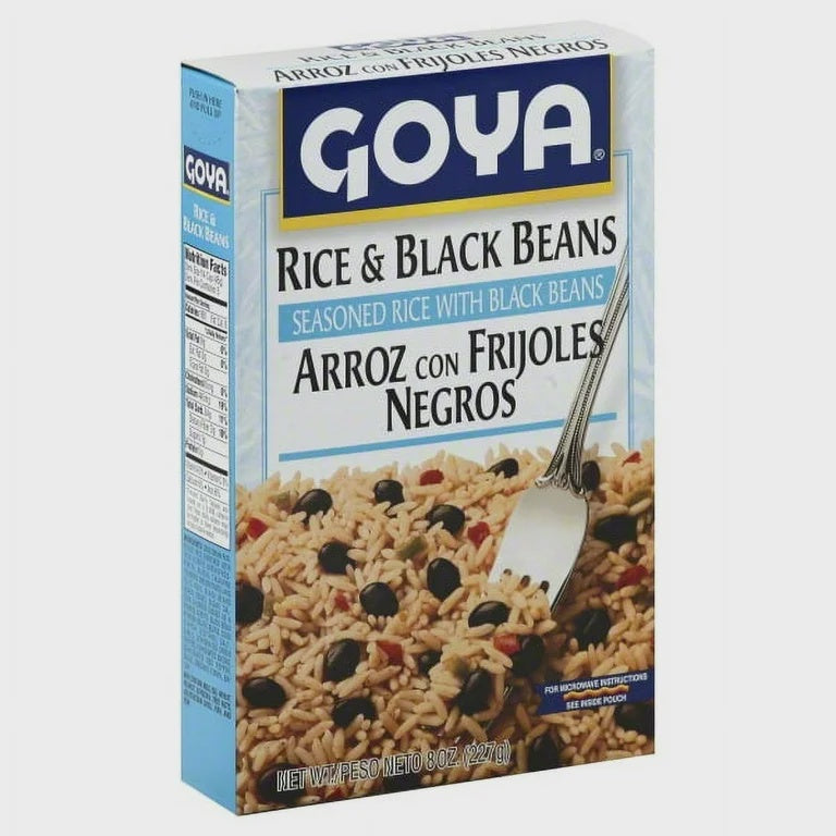 Arroz con Frijoles Negros Goya (8oz)