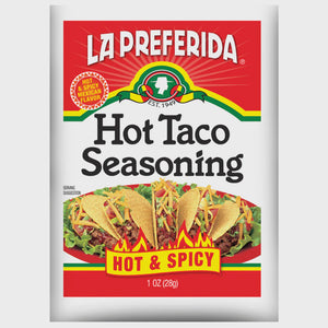 Hot Taco Seasoning La Preferida (1oz)