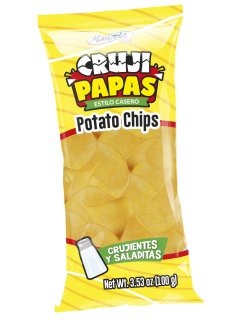 Crují Papas Estilo Casero Crujiente y Saladita