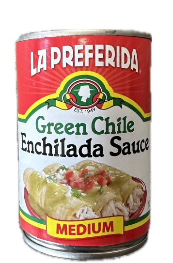 Green Enchilada Sauce Medium La Preferida