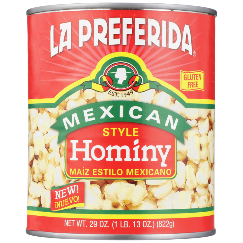Mexican Style Hominy La Preferida
