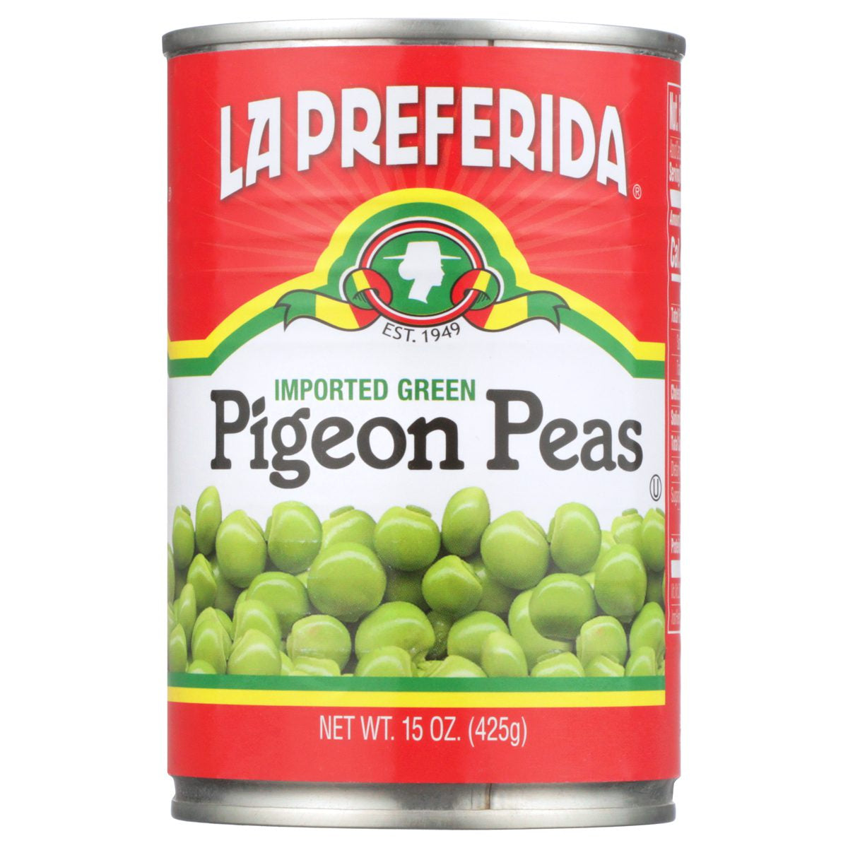 Gandules Ves Green Peas La Preferida