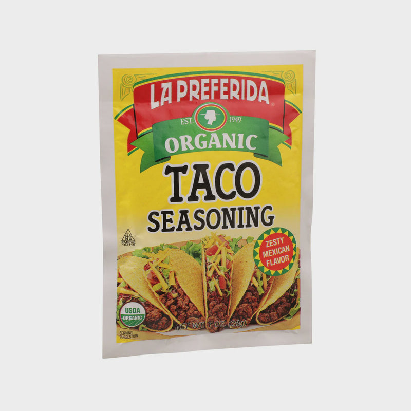 Organic Taco Seasoning La Preferida