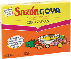Sazon Goya Azafran