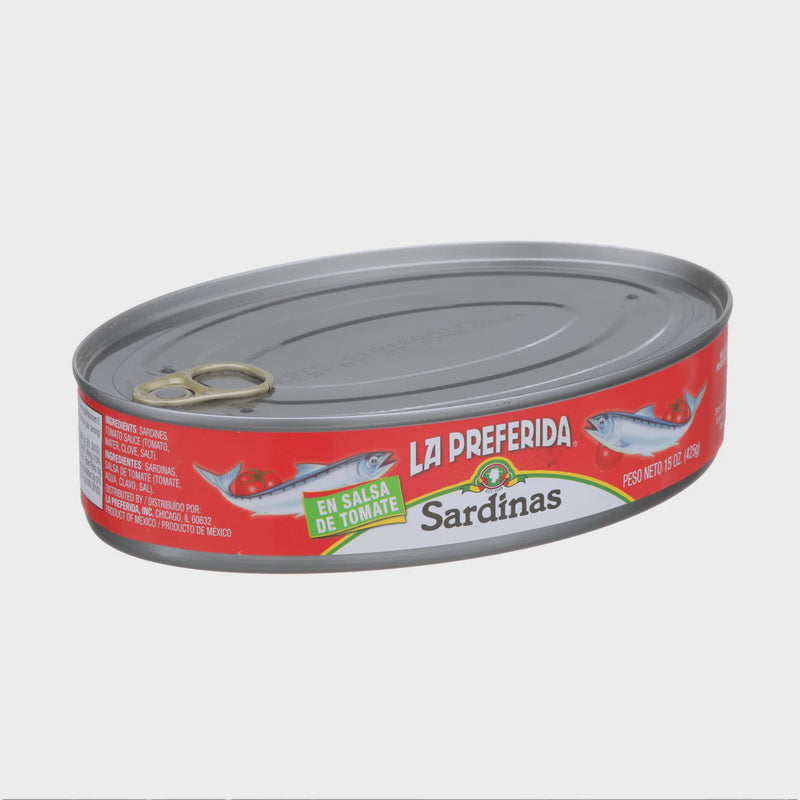 Sardinas in Tomato Sauce La Preferida (15oz)