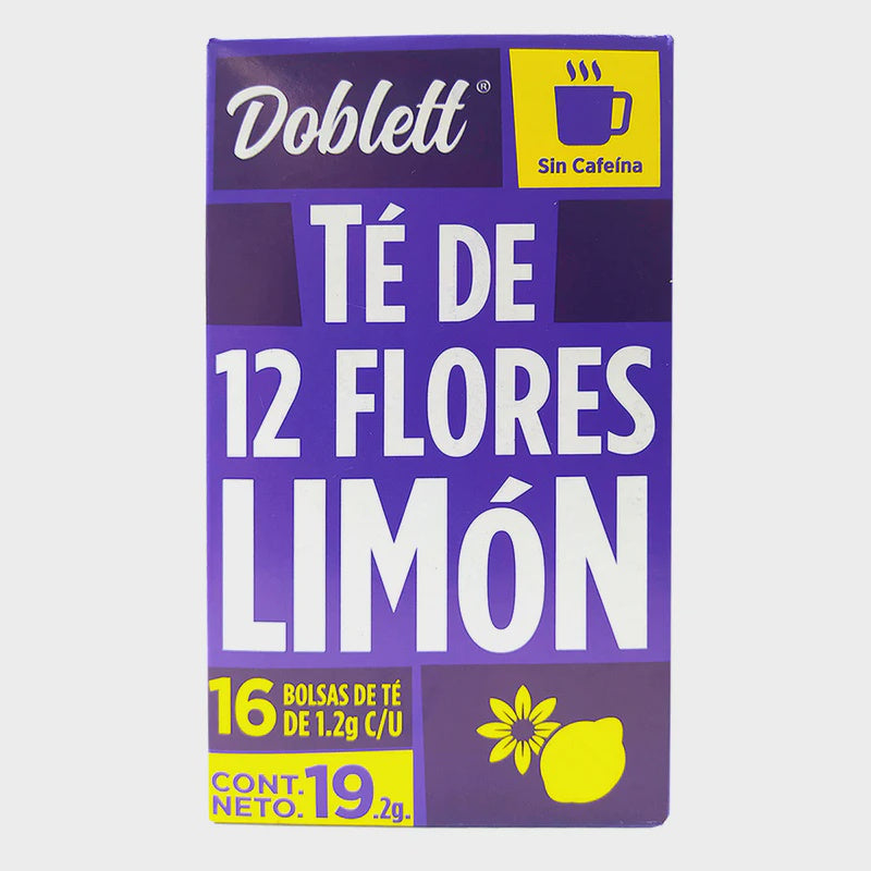 Te de 12 Flores con Limon Doblett