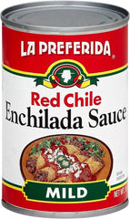 Red Enchilada Sauce Mild La Preferida