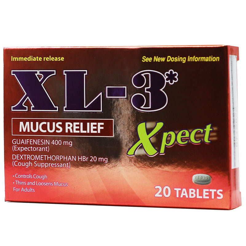 XL - 3 Xpect Mucus Relief
