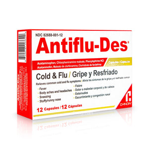 Antiflu-Des Gripe y Resfriado Capsulas