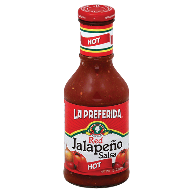 Salsa Red Jalapeno Hot La Preferida (16oz) – Latin Food & Products