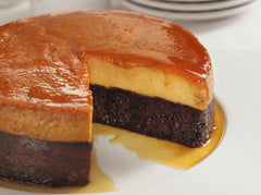Chocoflan Cake Slice