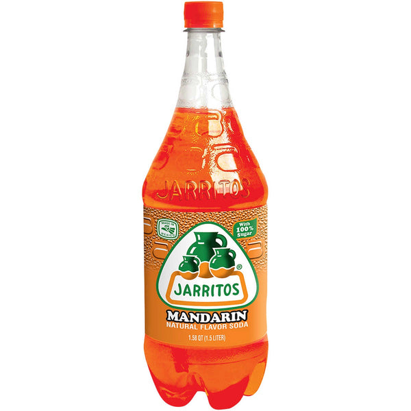 Jarritos Strawberry Soda - 1.5 Liter Mexican Soft Drink Bottle