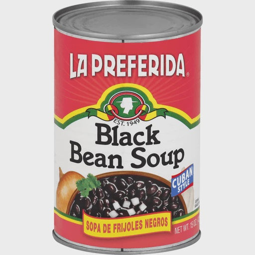 Black Bean Soup La Preferida
